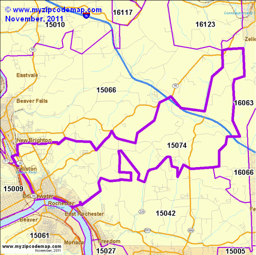 map of 15074
