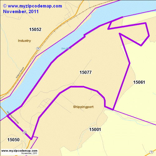 map of 15077