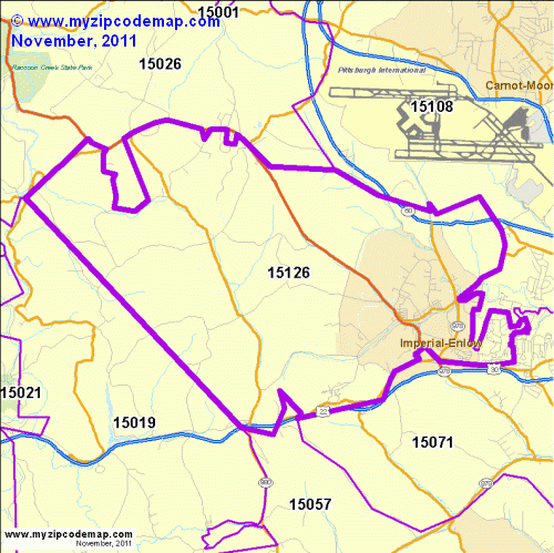 map of 15126