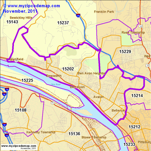 map of 15202