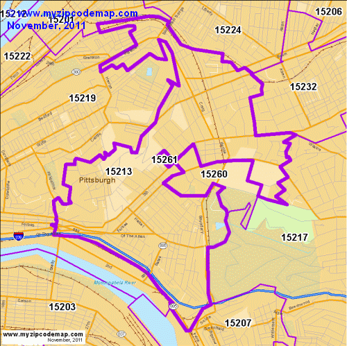 map of 15213