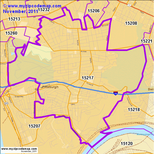 map of 15217