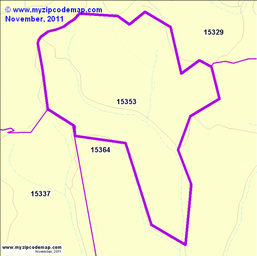 map of 15353