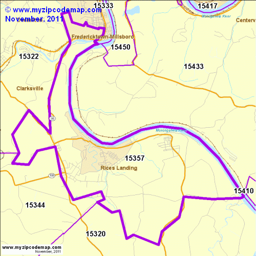 map of 15357