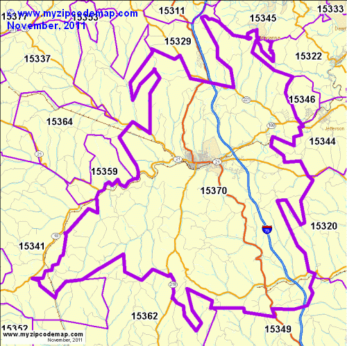 map of 15370