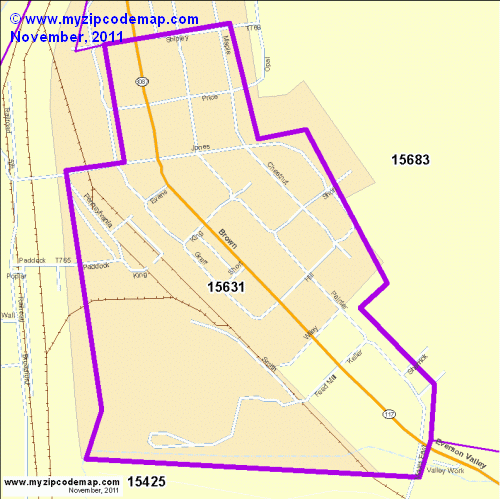 map of 15631