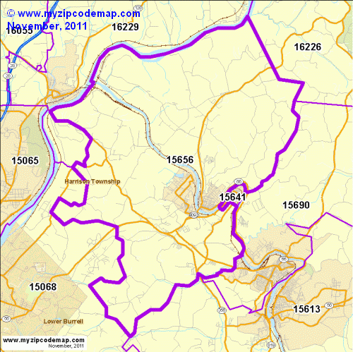 map of 15656