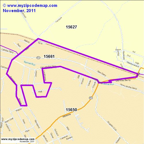 map of 15661