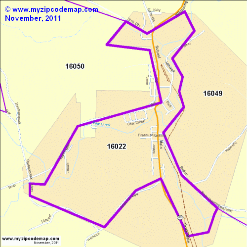 map of 16022