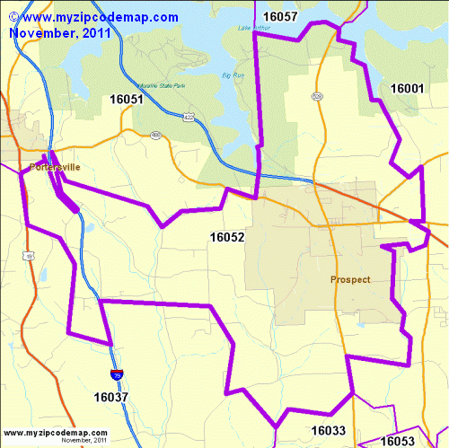 map of 16052