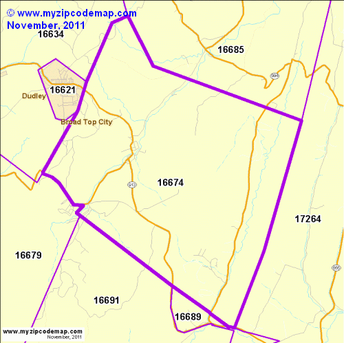 map of 16674