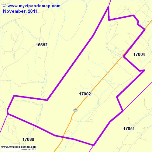 map of 17002