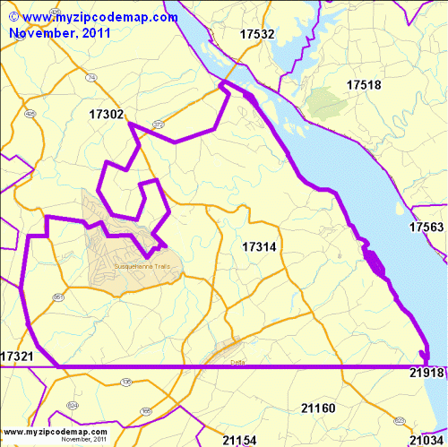 map of 17314
