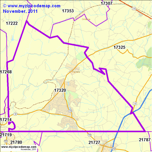 map of 17320