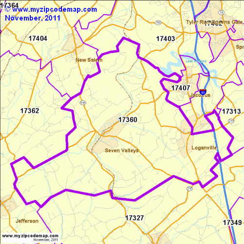 map of 17360