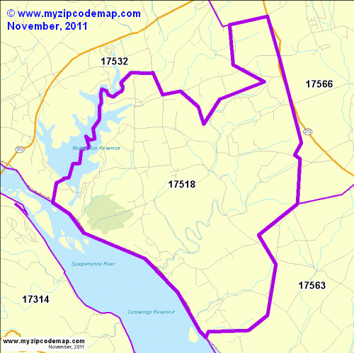 map of 17518
