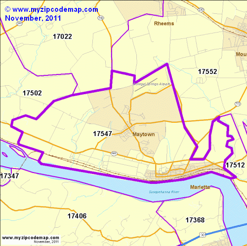 map of 17547