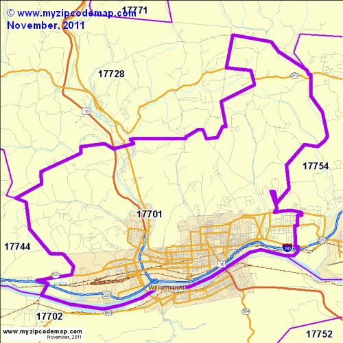 map of 17701