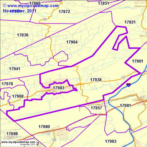 map of 17938