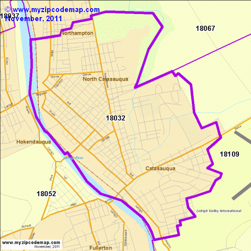 map of 18032
