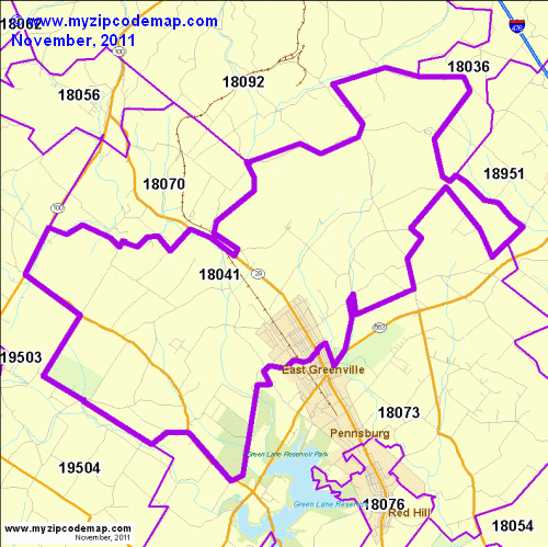 map of 18041