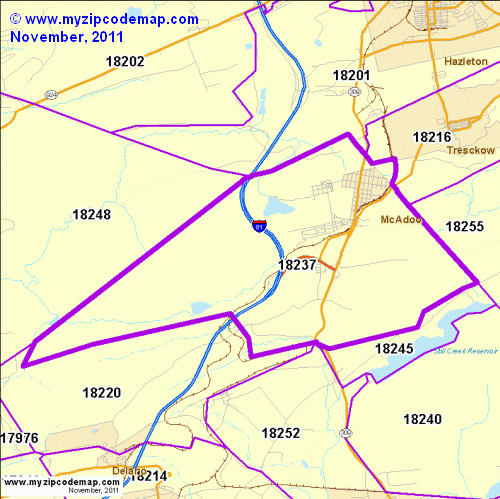 map of 18237