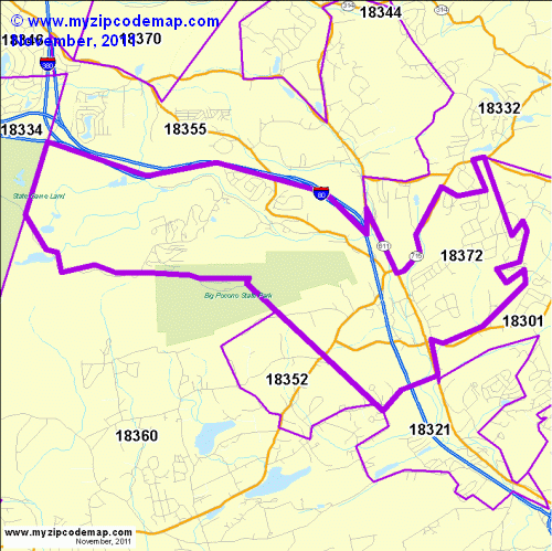 map of 18372
