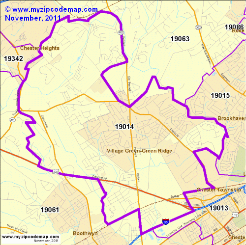 map of 19014