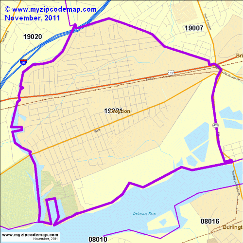 map of 19021