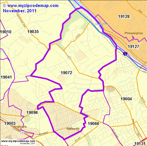 map of 19072