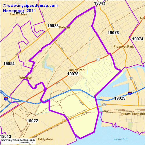 map of 19078