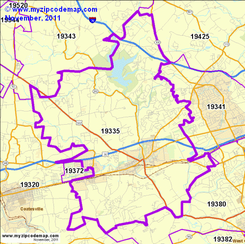 map of 19335