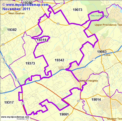 map of 19342