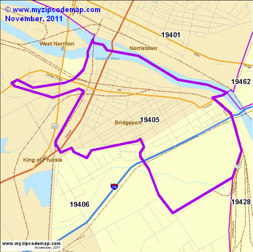 map of 19405