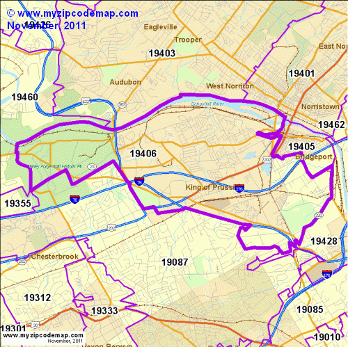 map of 19406
