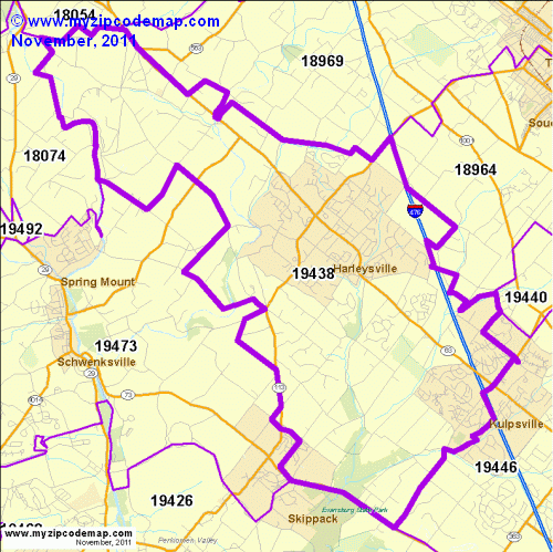 map of 19438