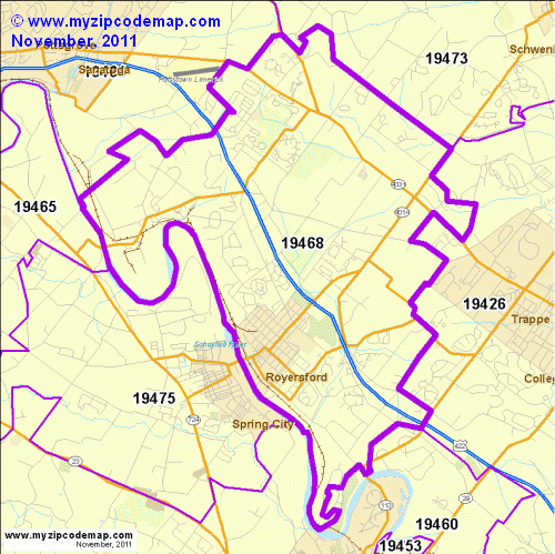 map of 19468