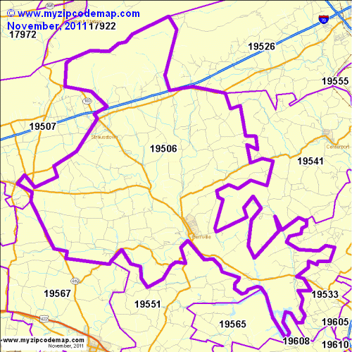 map of 19506