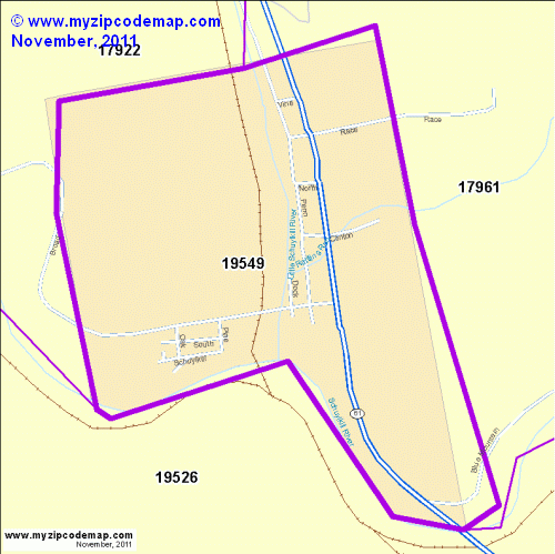 map of 19549