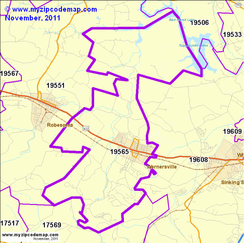 map of 19565