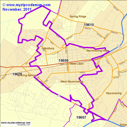 map of 19609