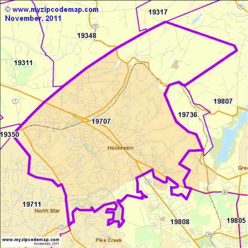 map of 19707