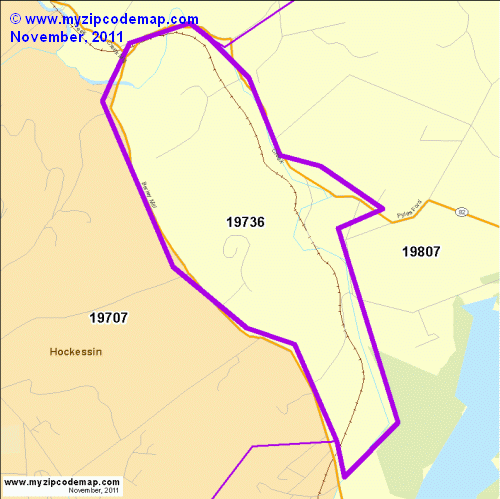 map of 19736