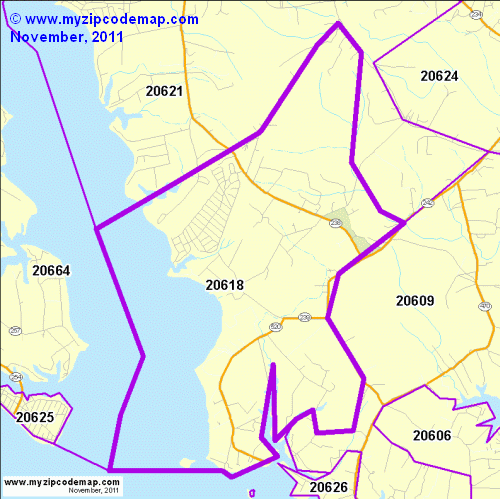 map of 20618