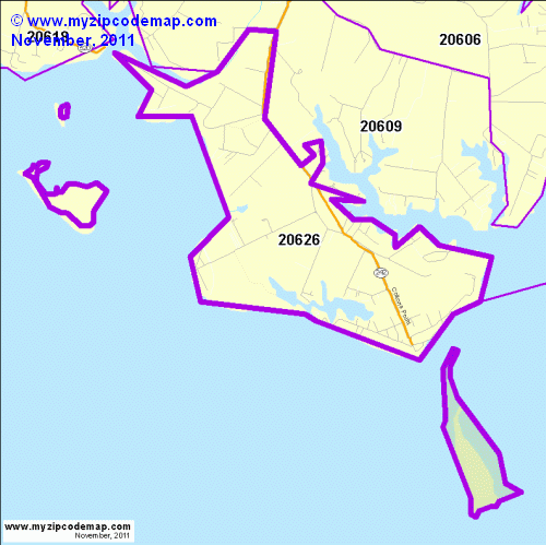 map of 20626