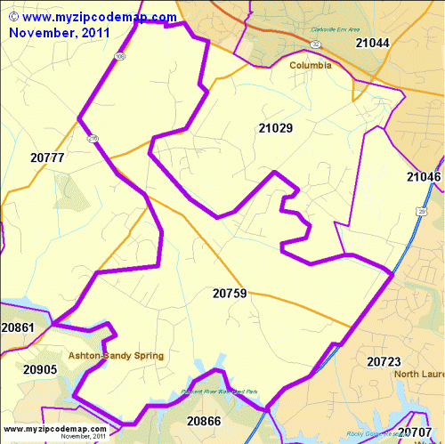 map of 20759