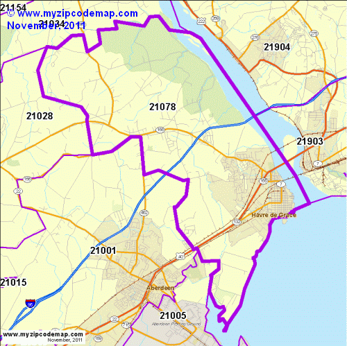 map of 21078