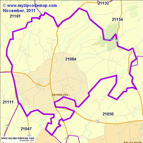 map of 21084