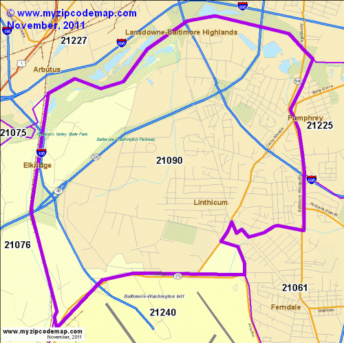 map of 21090