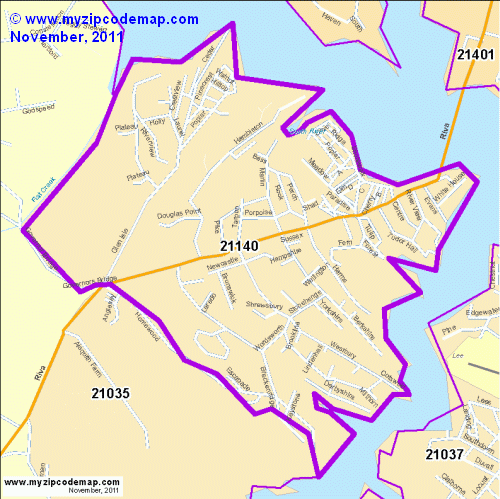 map of 21140